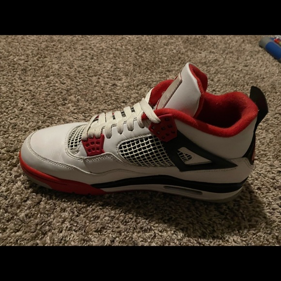 Jordan Retro 4 Fire Red - Picture 5 of 6